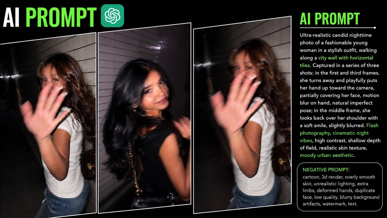 Instagram Trending Blur Motion Photo Editing AI Prompt | Camera Motion AI Prompt | In ChatGPT