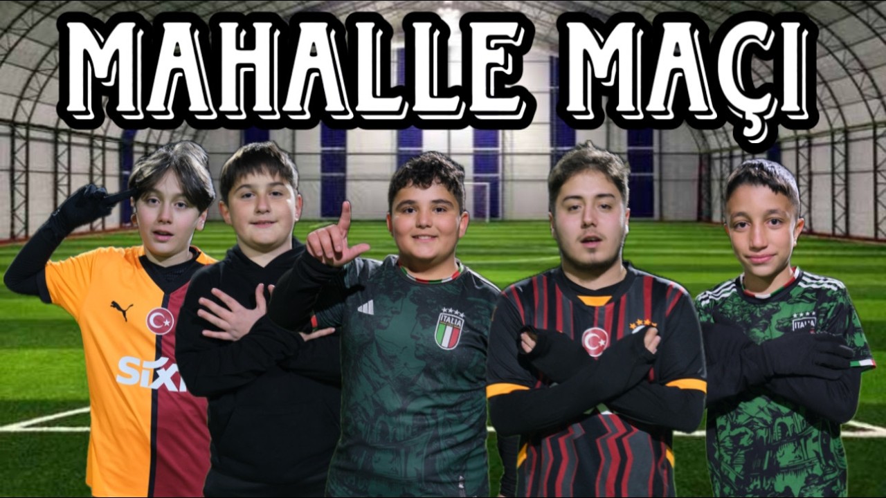 ANNEMLE MAHALLE MAÇI YAPTIK CHALLENGE !! BAKLAVASINA