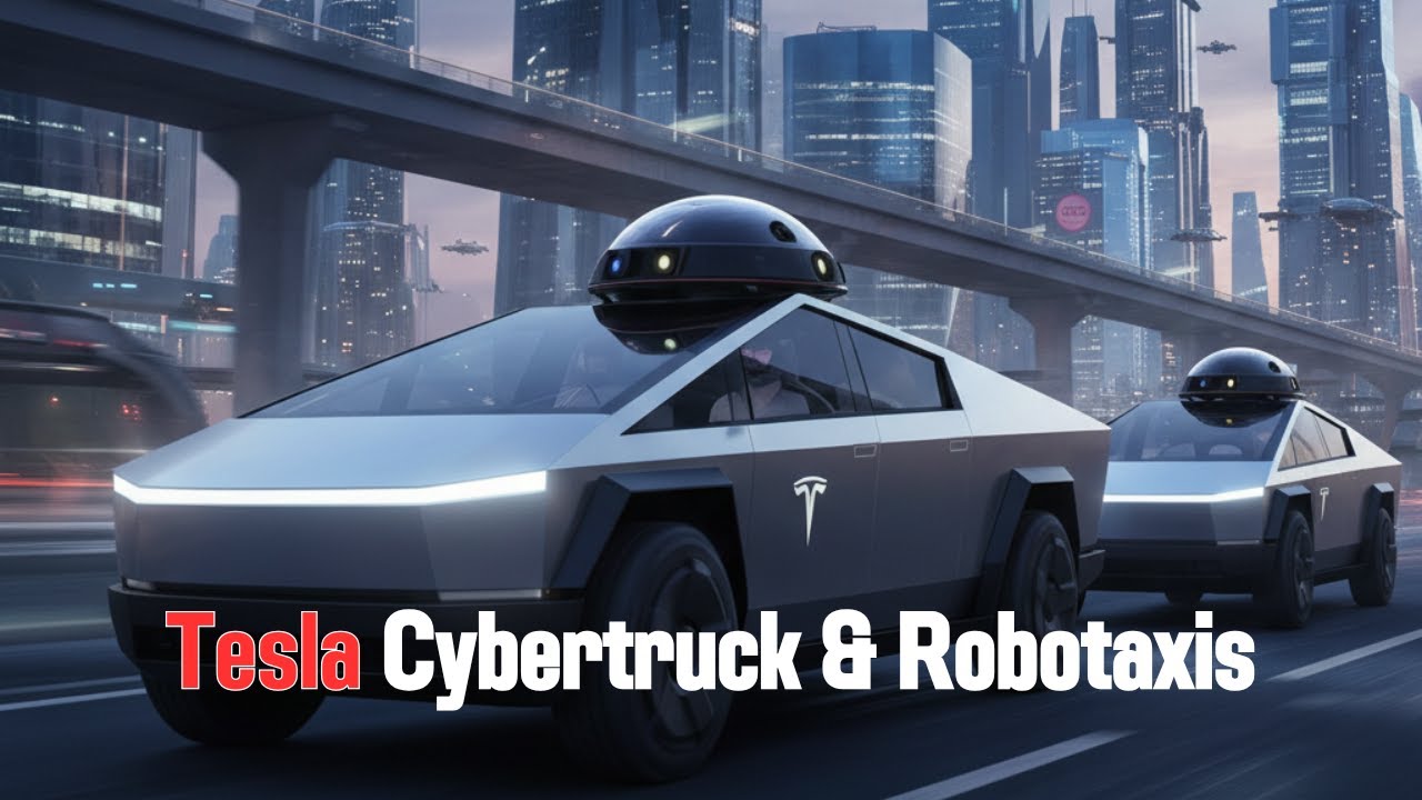 Tesla Cybertruck, роботакси и опасения инвесторов в 2026 году
