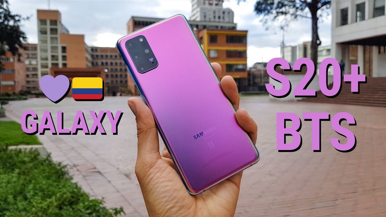 Probando el Samsung Galaxy S20+ BTS Colombia