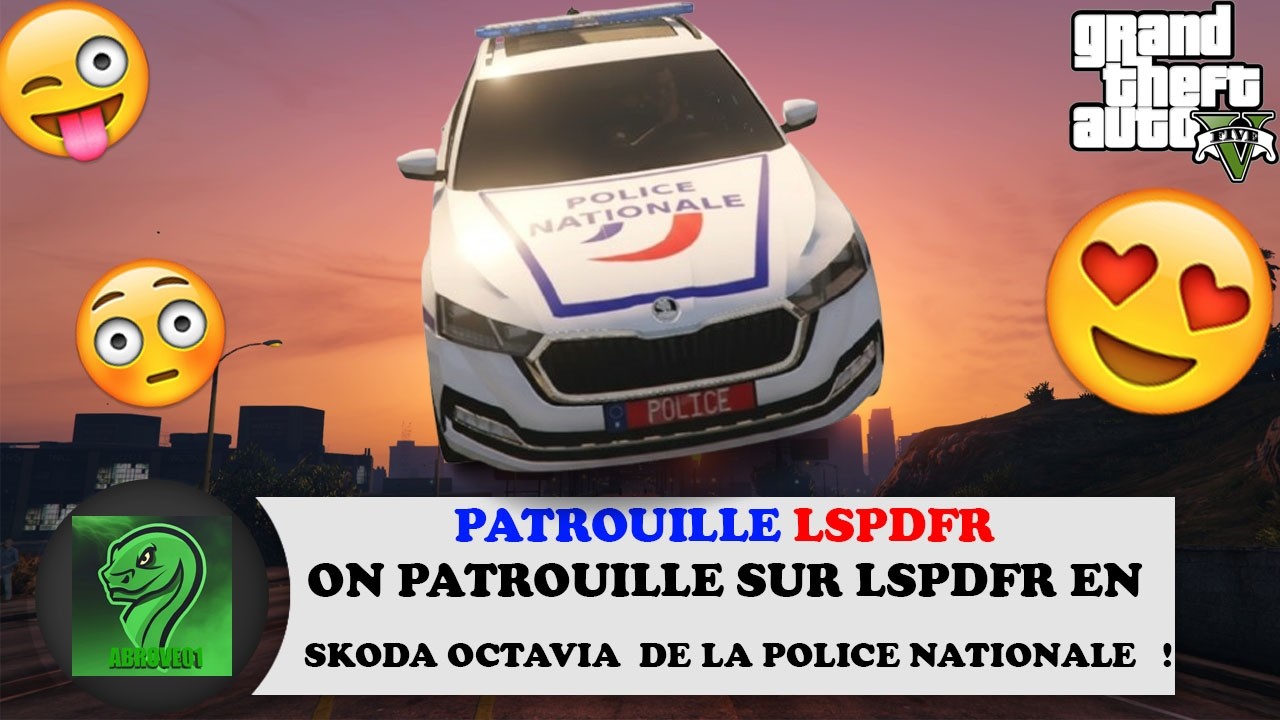 [LPSDFR] PATROUILE EN POLICE NATIONALE EN SKODA OCTAVIA