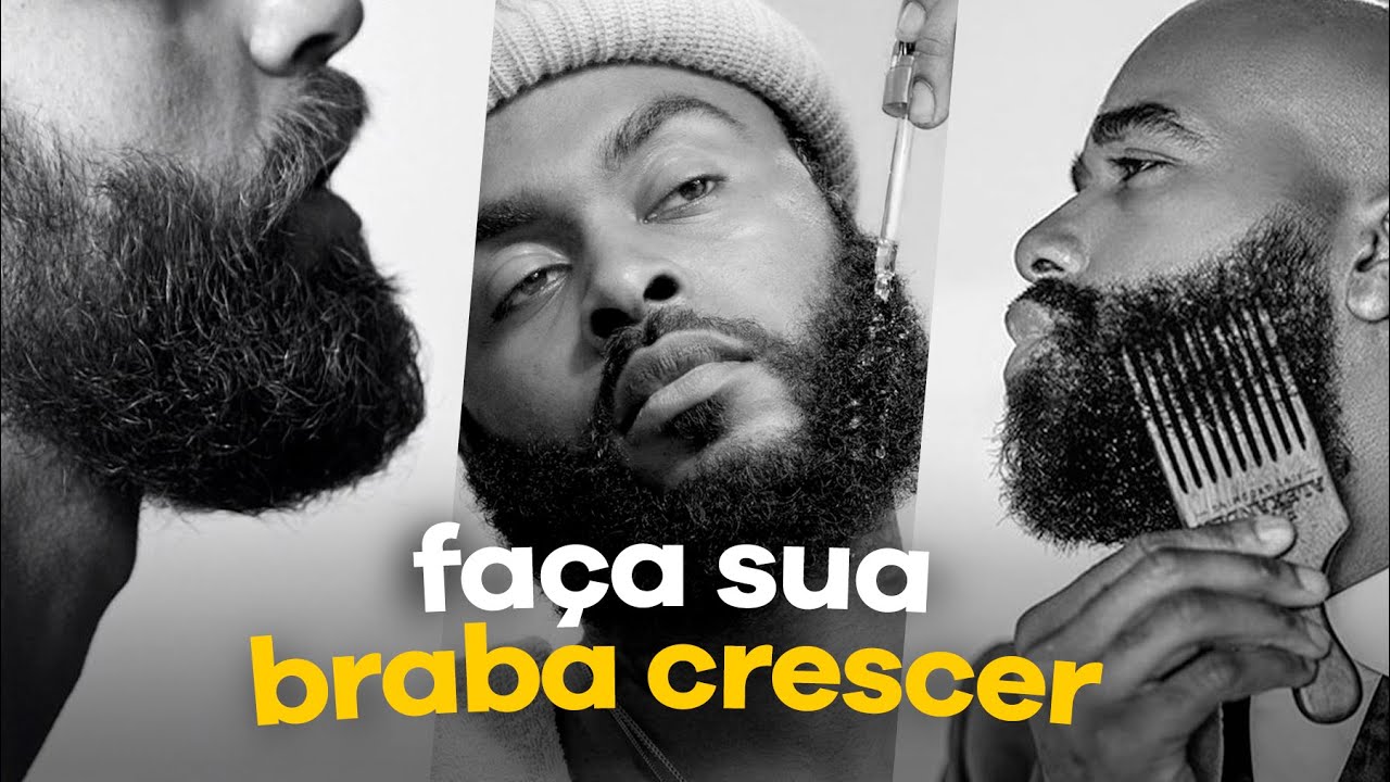 COMO FAZER A BARBA CRESCER (em 6 dicas simples|) | GLOW UP MASCULINO