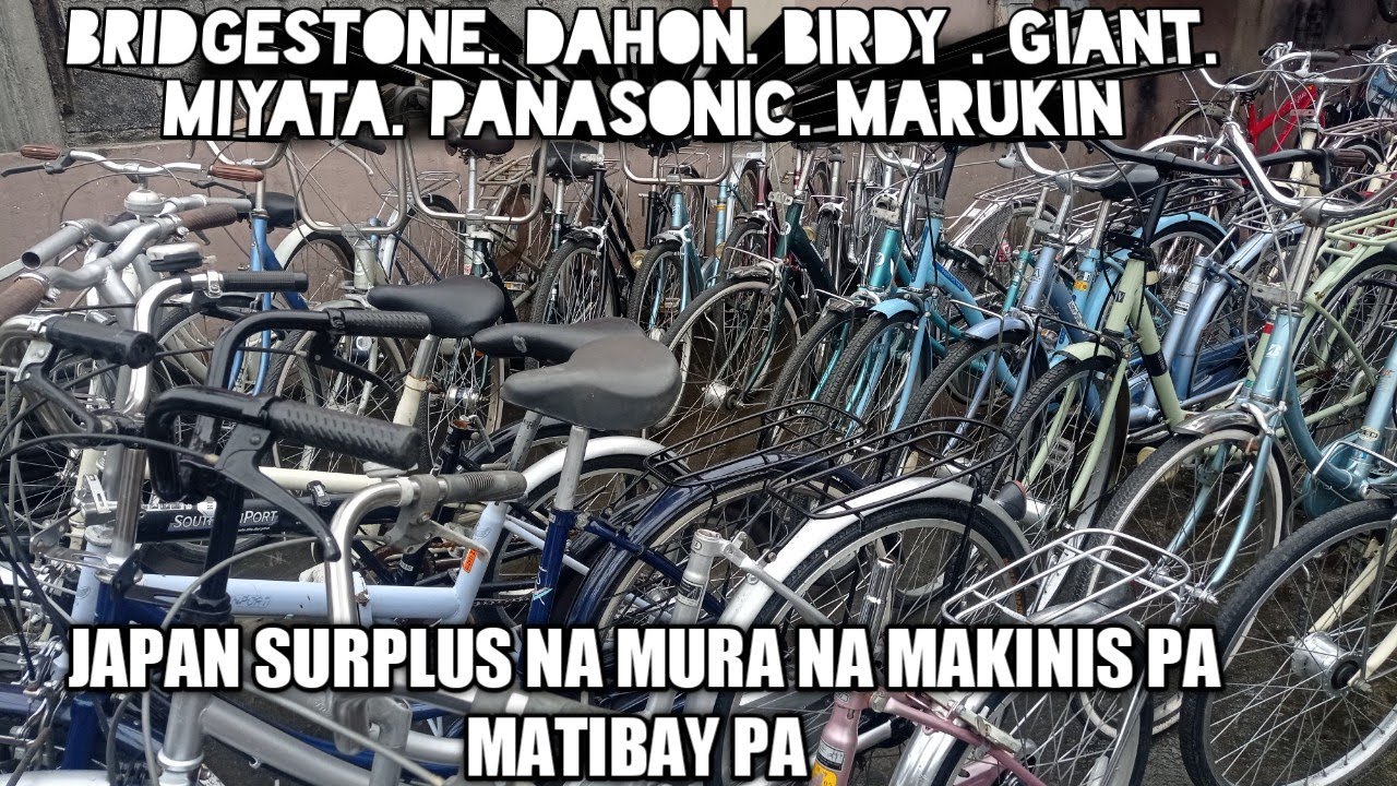 CLASSIC BIKES & JAPAN SURPLUS AT J.A.D. BIKE SHOP|Dahon bikes Bridgestone, Miyata, Panasonic & Giant