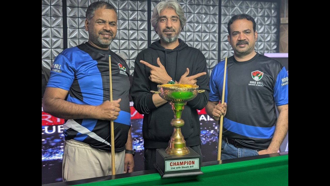 Asif  Toba vs Muhammad Sajjad Part 2 Grand Final - Hard ball Snooker  - Live by Shoaib Arif