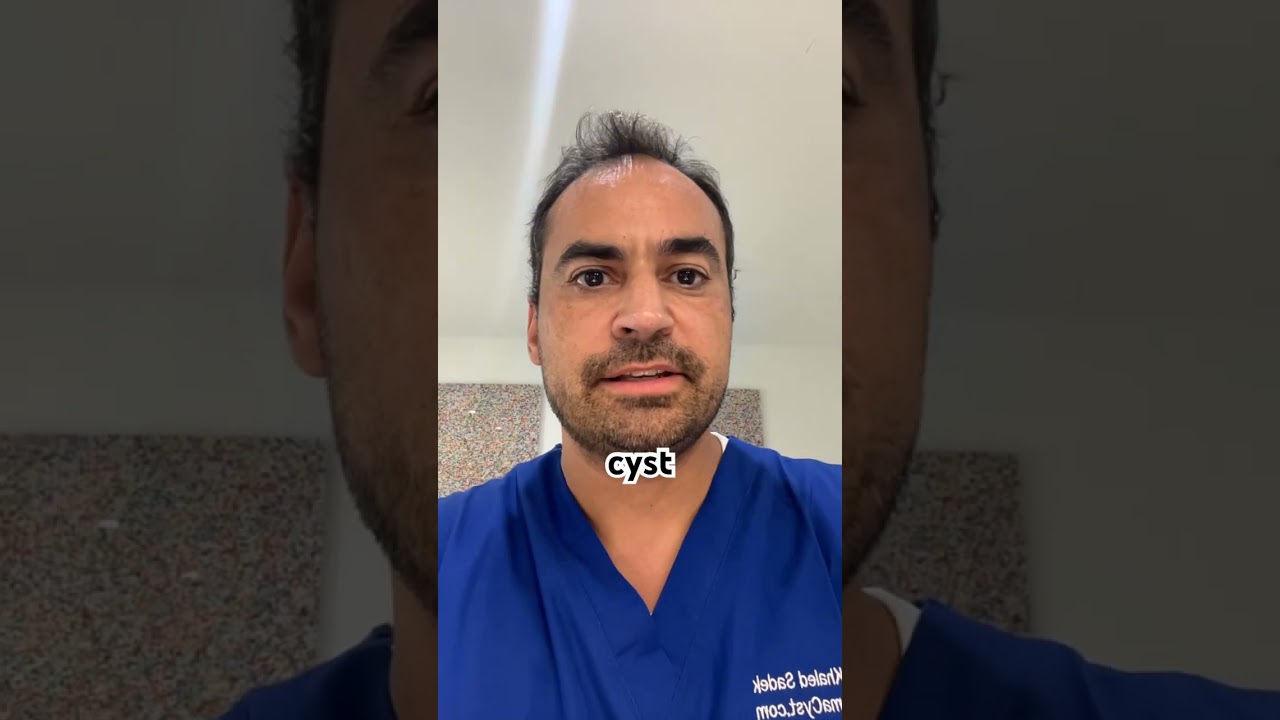 Massive cyst #skincare