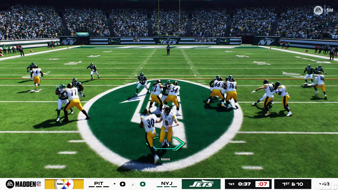 Madden NFL 26 - Pittsburgh Steelers vs New York Jets - Gameplay (PS5 UHD) [4K60FPS]