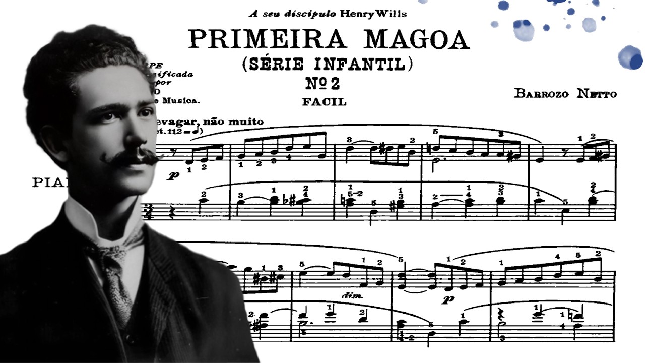 Barrozo Netto - Primeira mágoa (No.2 da Série infantil) (Luis Kolodin, piano)