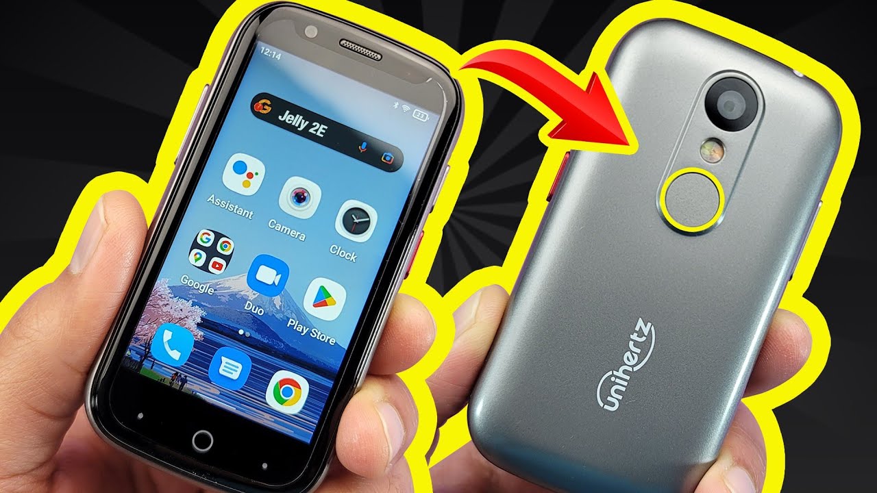 Самый маленький смартфон Jelly2E от Unihertz!