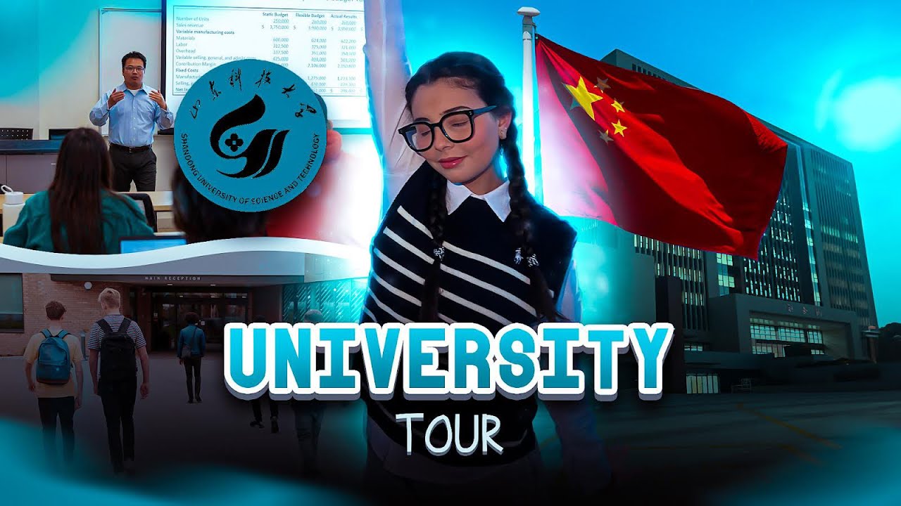UNIVERSITY TOUR 🇨🇳🏫:🤩ها علاش جامعتي من أحسن الجامعات + دورة فيها