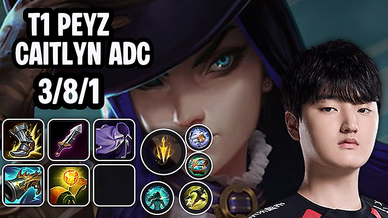 T1 Peyz Caitlyn Adc SoloQ Replay 20260112