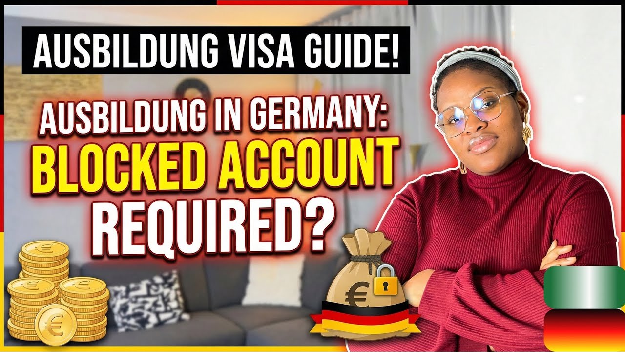  BLOCKED ACCOUNT REQUIREMENT FOR AUSBILDUNG IN GERMANY | 2026 
