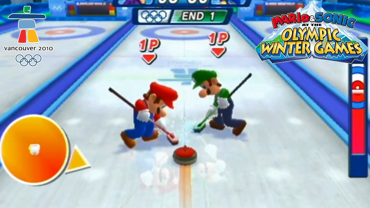 Long Curling Game!  [Mario & Sonic at the Olympic Winter Games Singles Part 6]