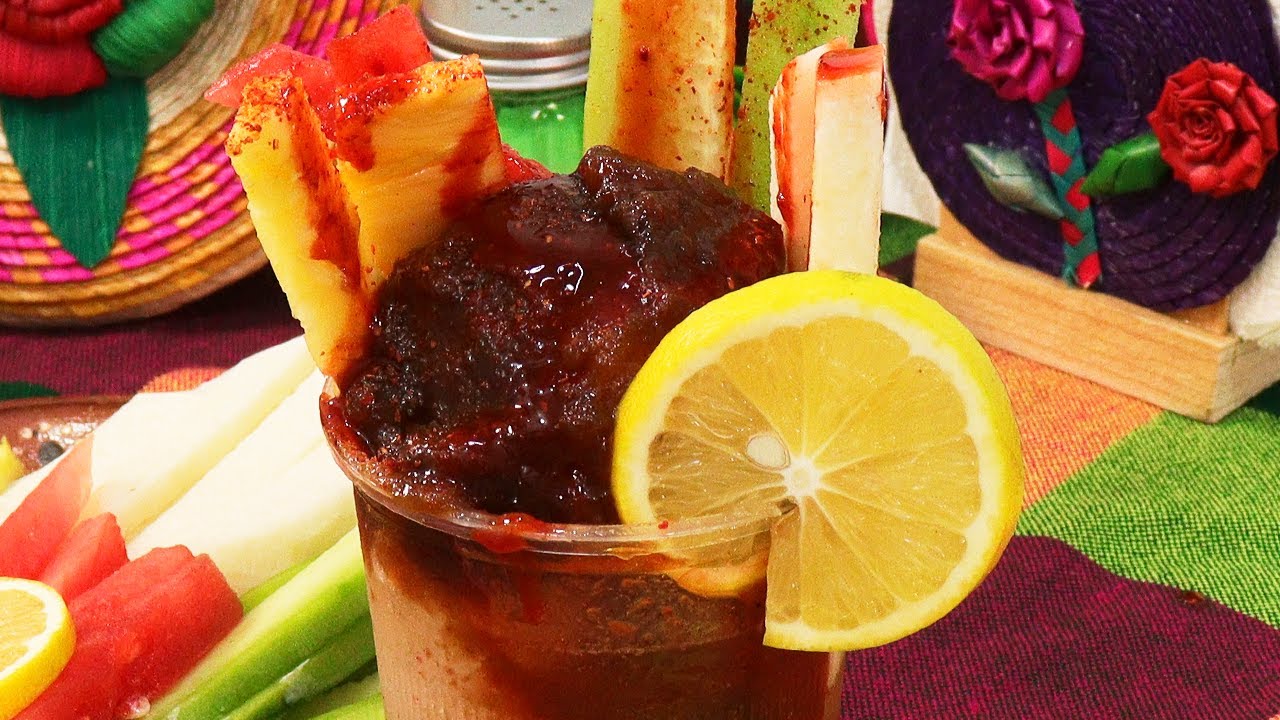 CHAMOYADAS CON PULPA Y FRUTAS