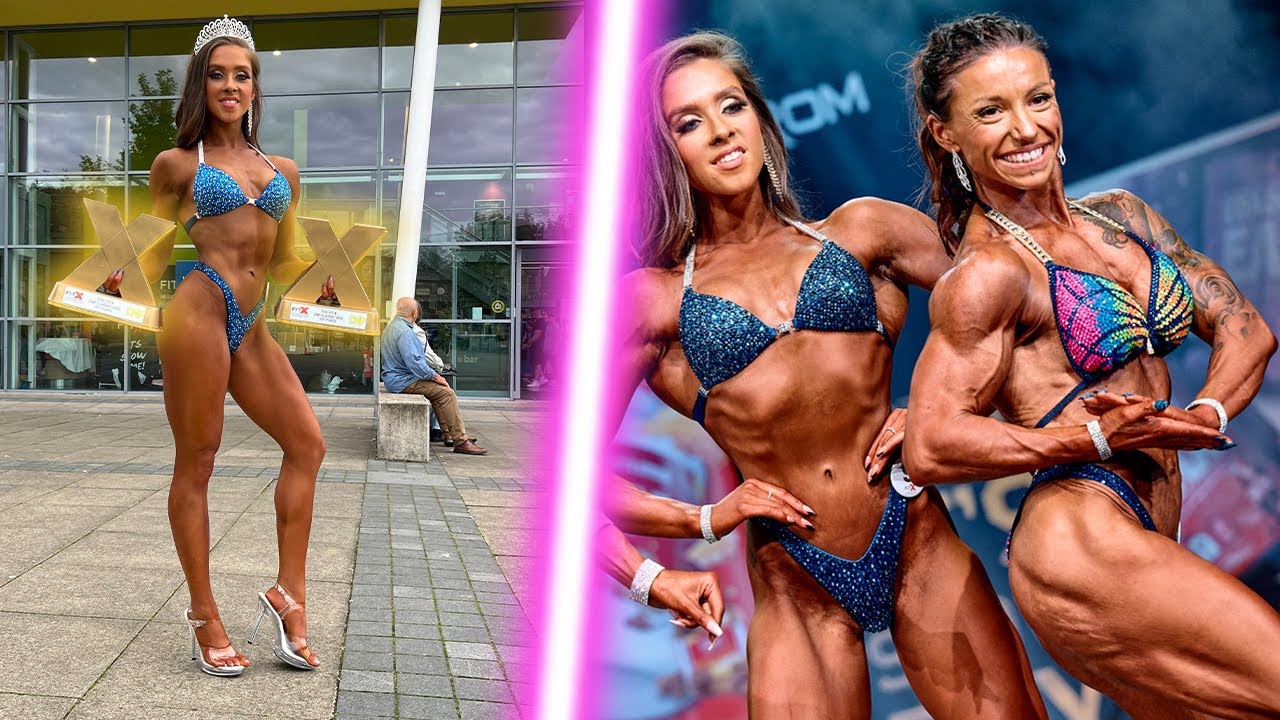 Second show day🥳!! FitX Manchester//Winning both my bikni classes🏆// What supplements do I use? //
