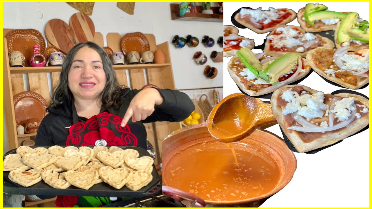 Pellizcadas fácil de hacer comida casera! Atole de Betabel 