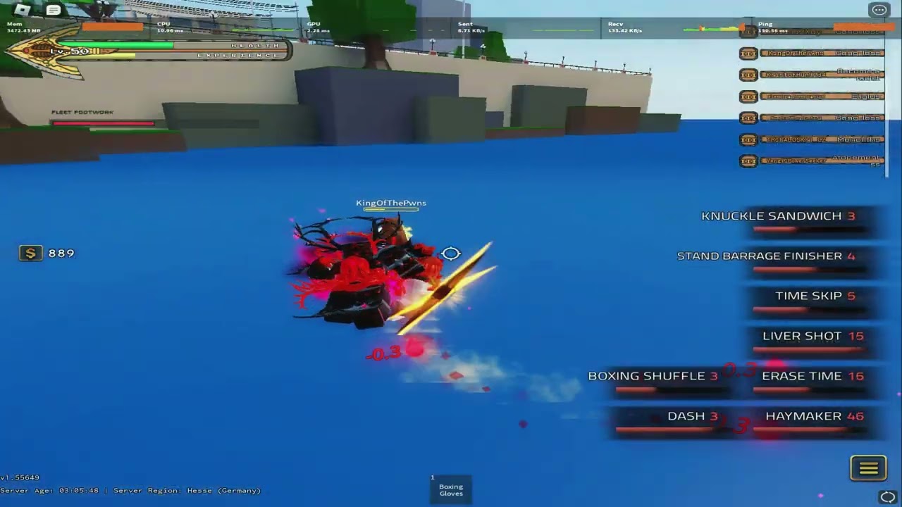 [YBA] Beating of trashly teamers (Prayer, VovaOGG, Alisher, Kira, and others)