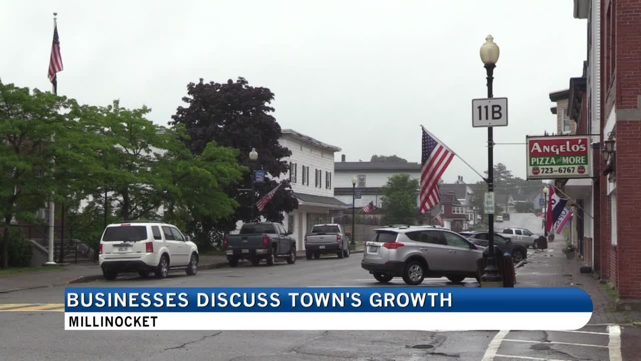 Millinocket businesses discuss town's growth