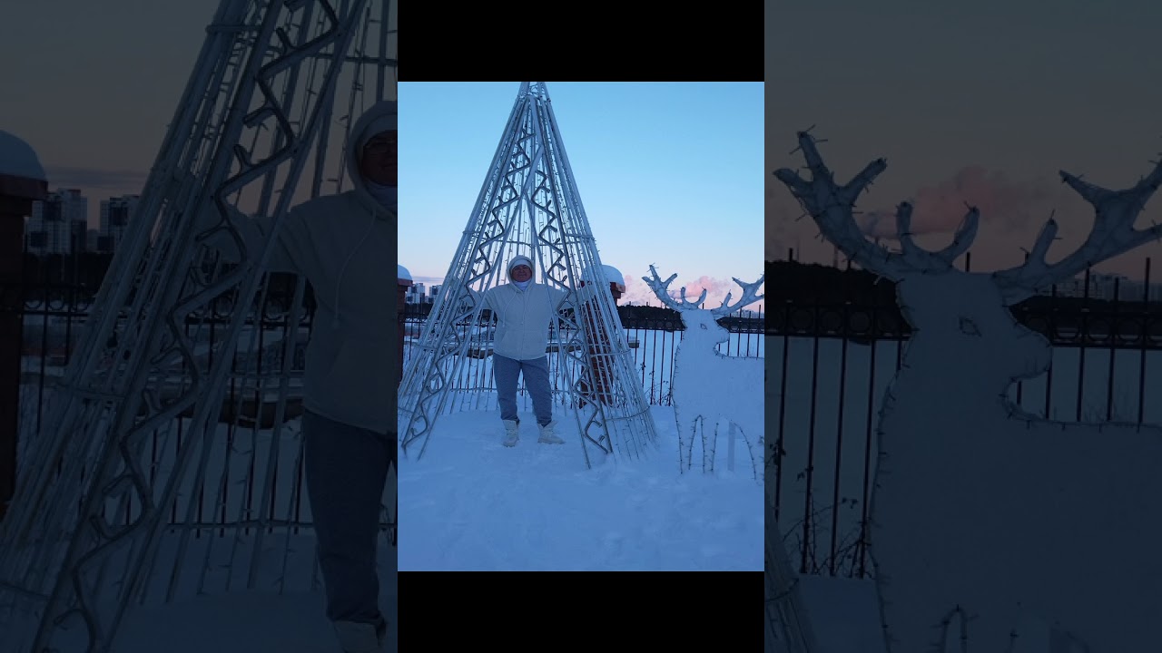 Прошлогодние зарисовки января: старый Сургут. #сургут #новыйгод #достопримечательность #зима #гуляем