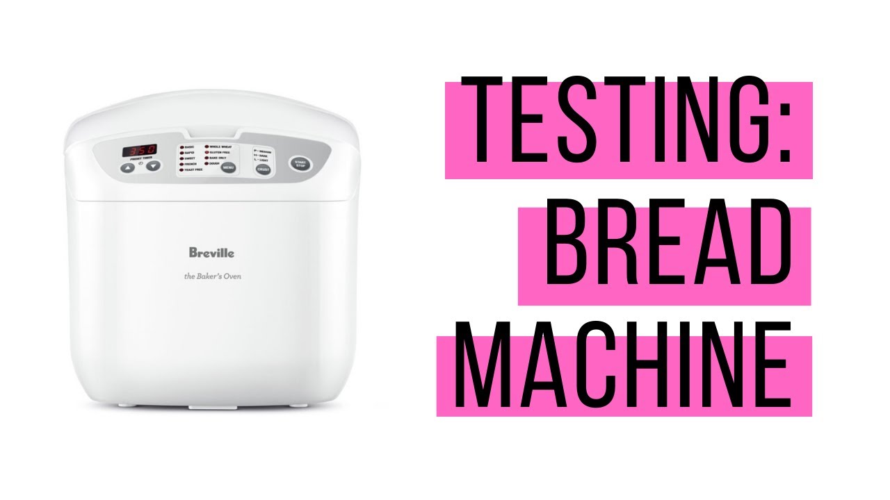 Bread Machine Testing: the Breville Bakers Oven BBM100 - Basic White Bread Recipe