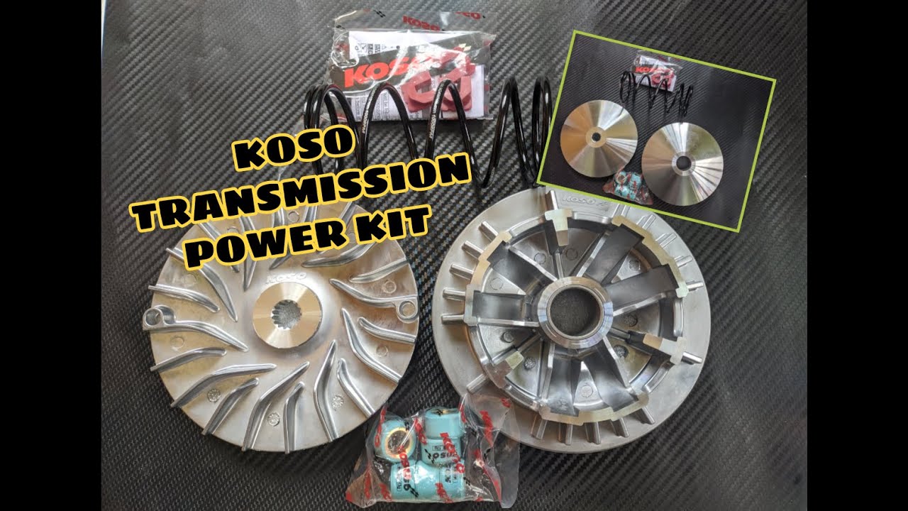 KOSO | NMAX / AEROX PULLEY SET | TRANSMISSION POWER KIT
