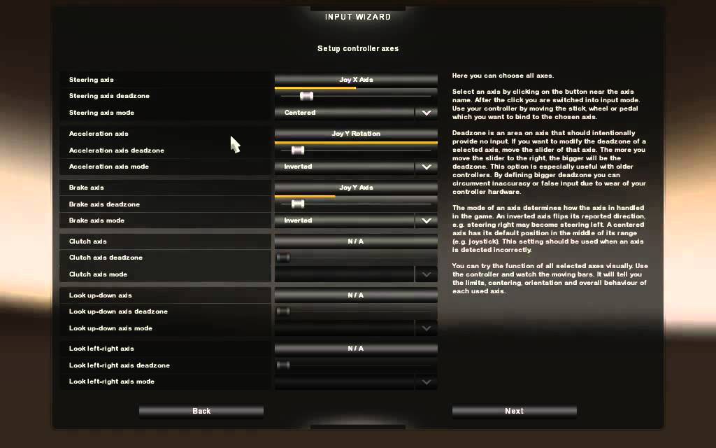Euro Truck Simulator 2 - How to setup a wired Controller.