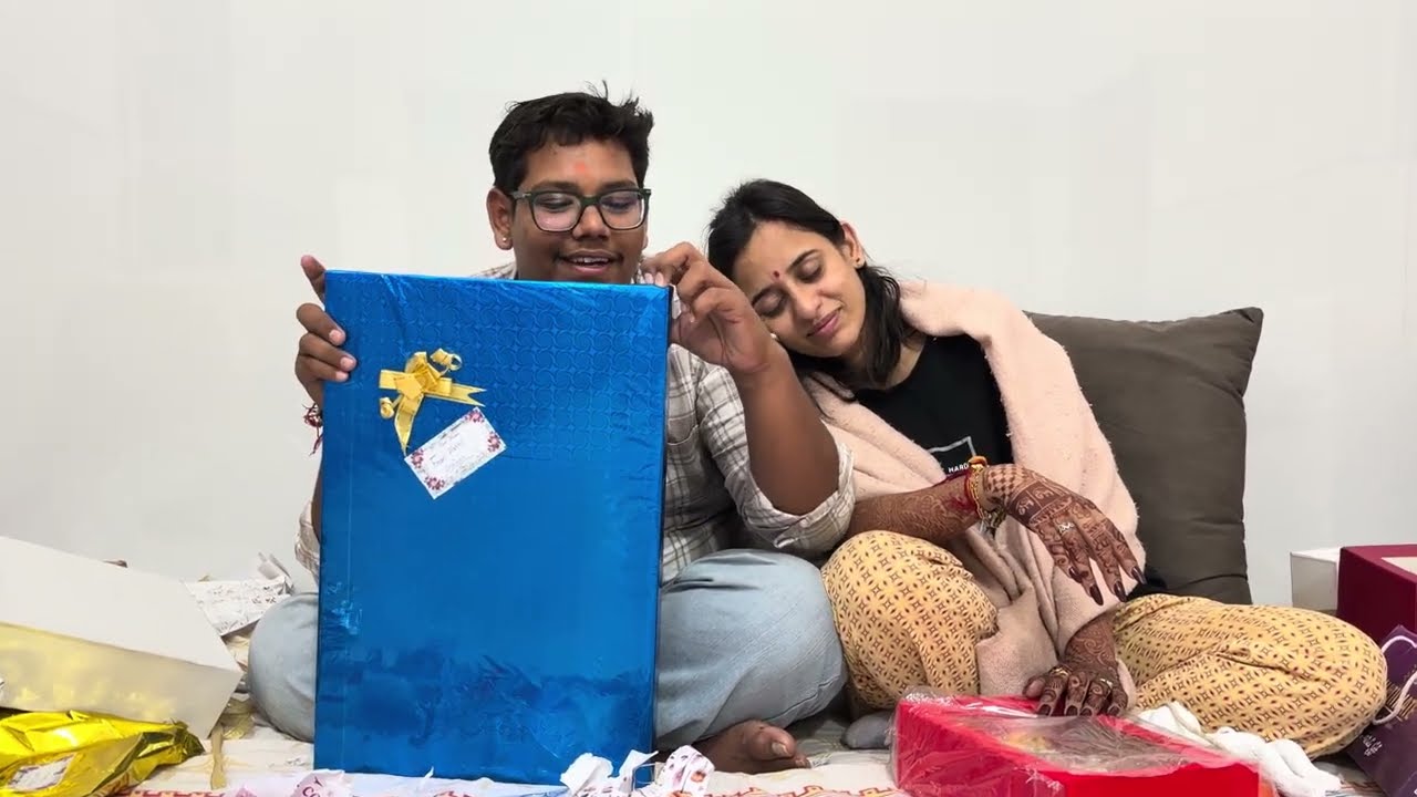 Anu Ki Shadi Ke Gifts Opening 🎁 | Sasural Se Aaye Shaandar Gifts | Wedding Vlog 