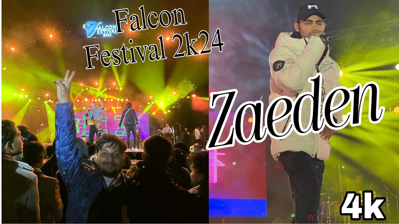 Falcon festival 2024 Zaeden Live performance umrangso