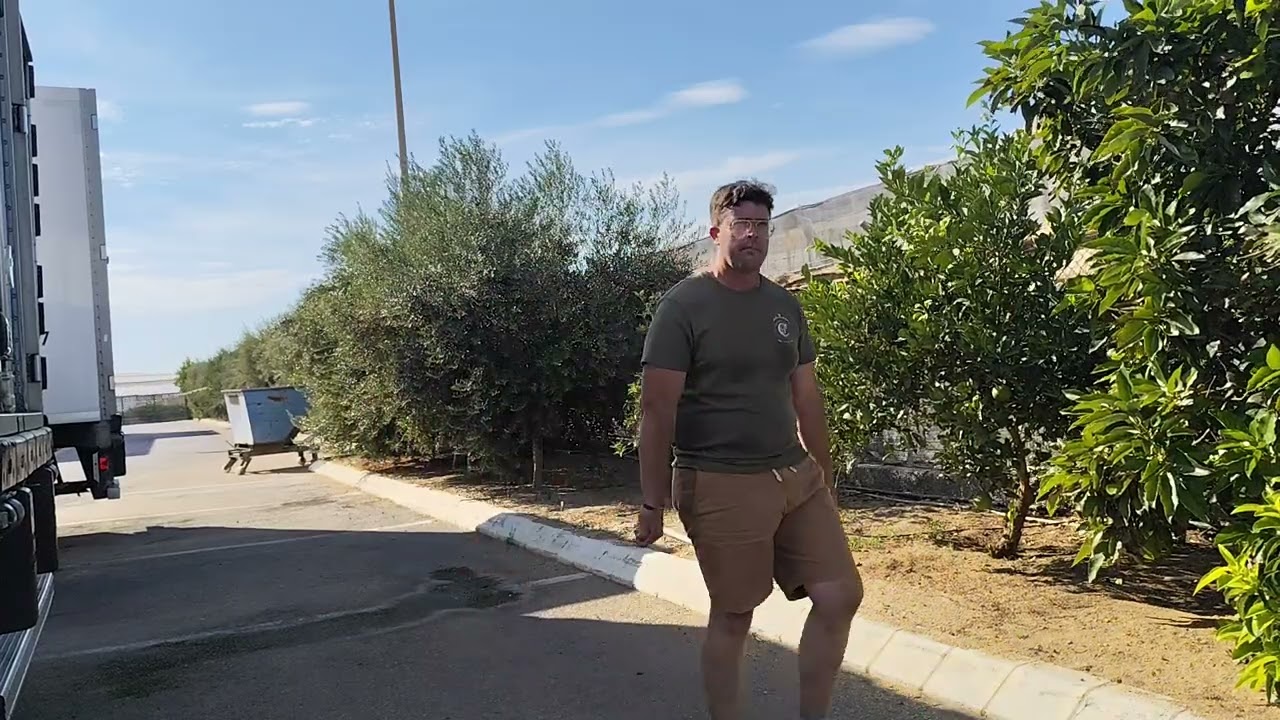 Recogemos un lateral de la campa