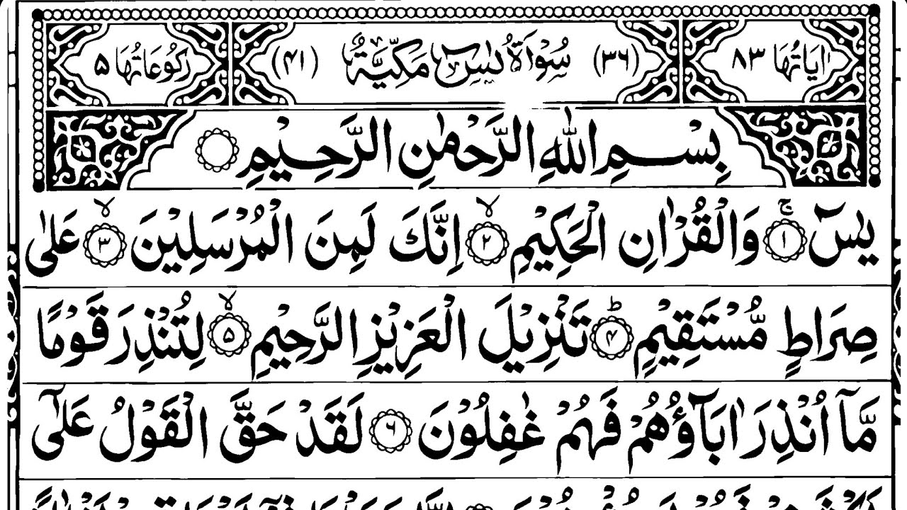 Surah Yasin | Yaseen |Ep 00440 | سورۃ یٰس | Surah Rahman | سورۃ الرحمٰن | Beautiful Quran Recitation