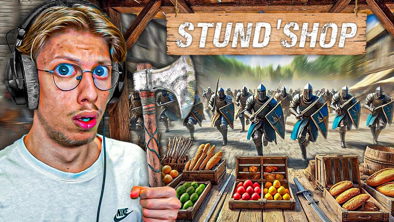 J'aurais JAMAIS d&ucirc; OUVRIR un MAGASIN au MOYEN &Acirc;GE... (Old Market Simulator)