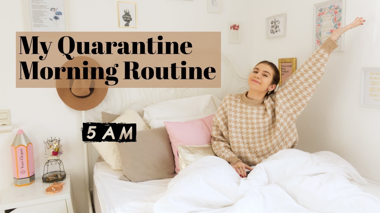 MY 5AM QUARANTINE MORNING ROUTINE | FEAT. NORDGREEN