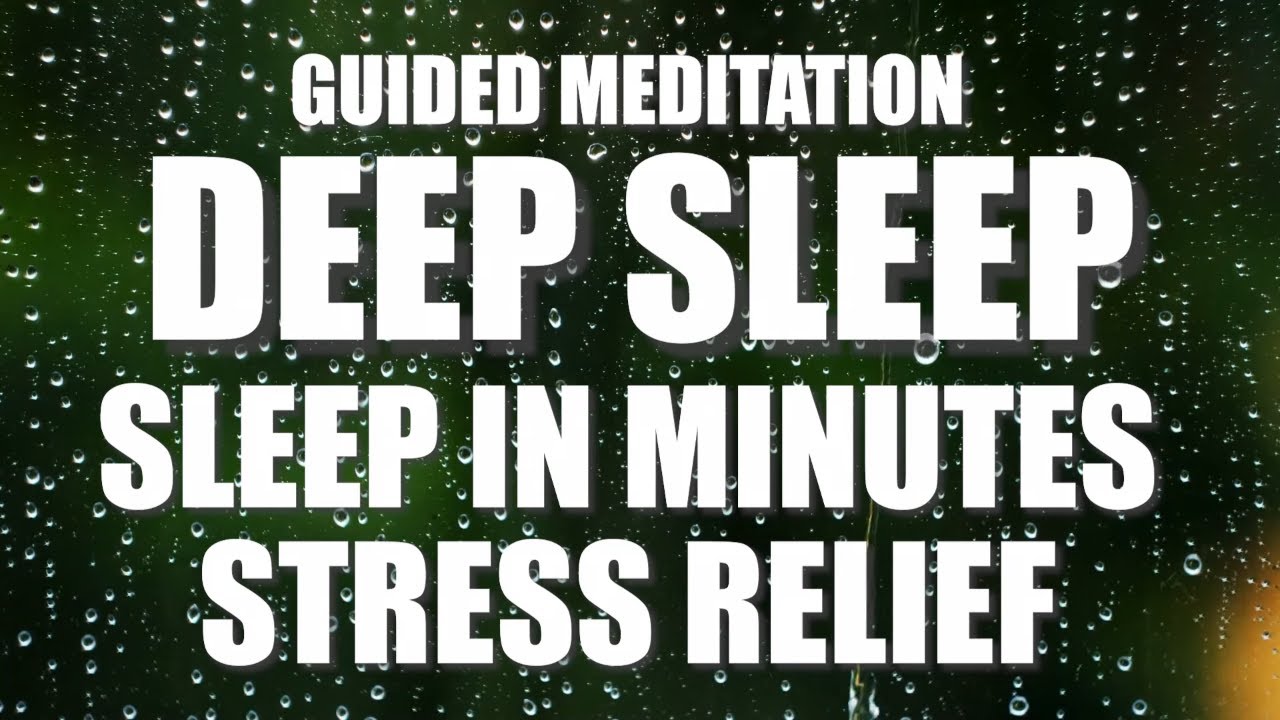 14 MINS - DEEP SLEEP GUIDED MEDITATION | RAIN SOUNDS | RELIEVE STRESS AND SLEEP BETTER