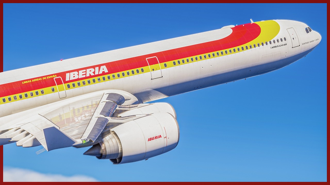 🔴MSFS LIVE | Real World Student Pilot | *NEW* AEROSOFT A340-600!✈️| Madrid ✈ Gran Canaria #msfs2024