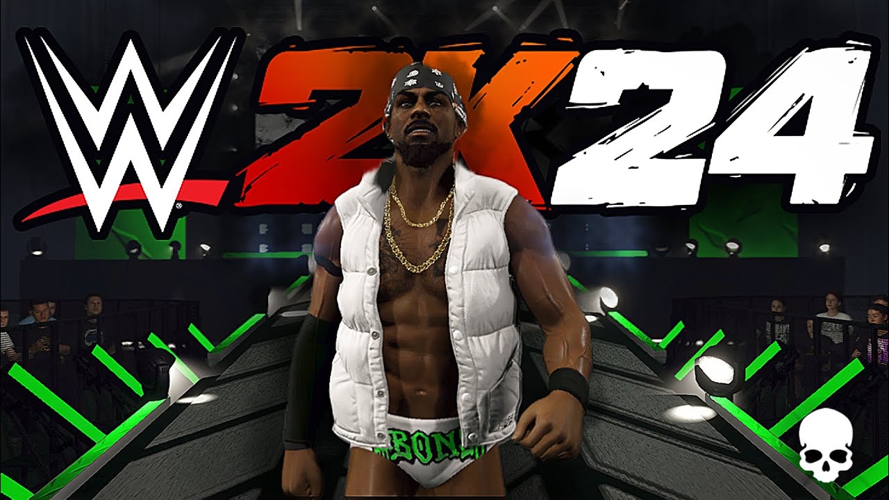 WWE 2K24- CAW Creation Video (XBOX) #1 Derrick Bones Jones (Read the description for CC details)