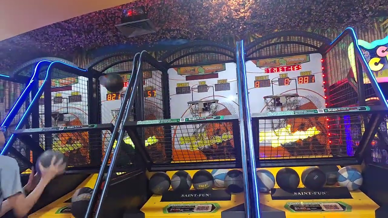 Street Basketball IChinaCup with 7 balls & 757 score at Amazone Pluit VIllage