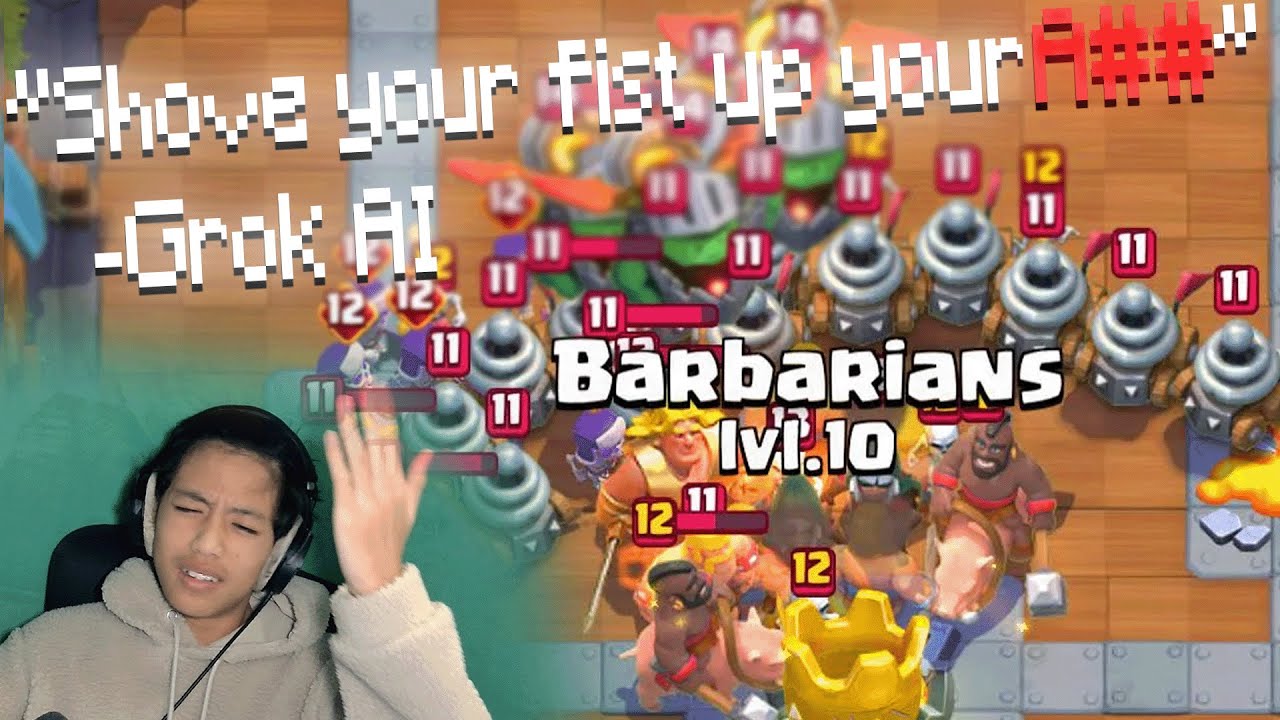 NEVER hire AI to coach you in Clash Royale🥀 | Clash Royale