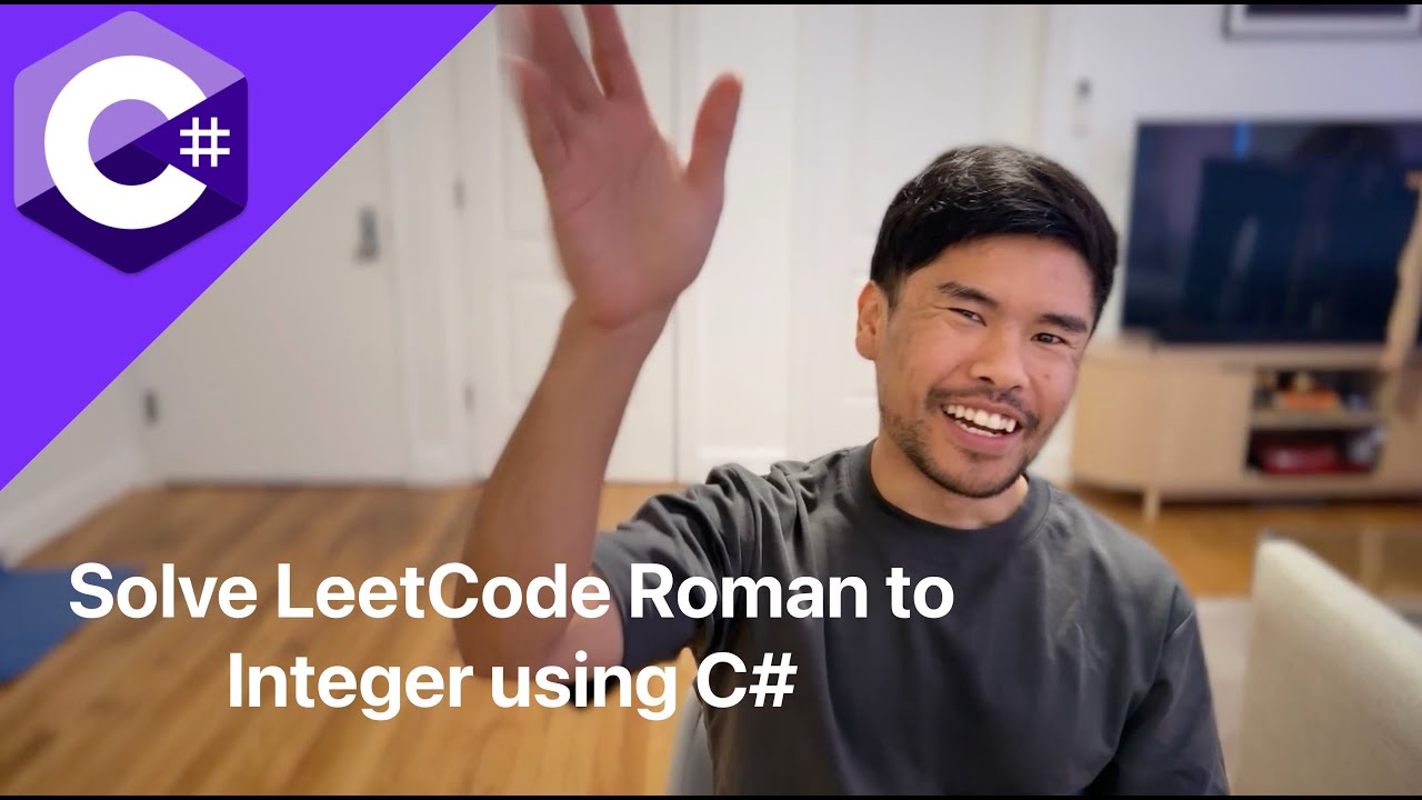 Solve easy LeetCode question using C# |  13 Roman to Integer