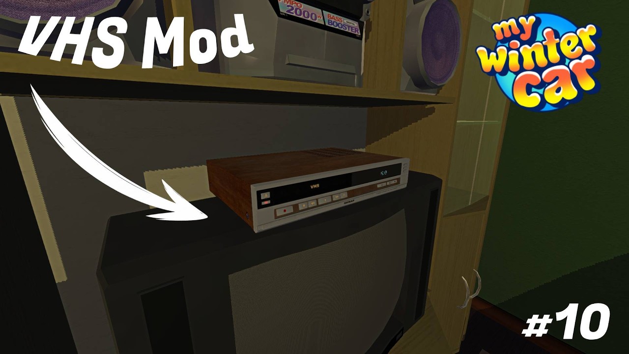 VHS Mod in My Winter Car |My Winter Car Mods #10