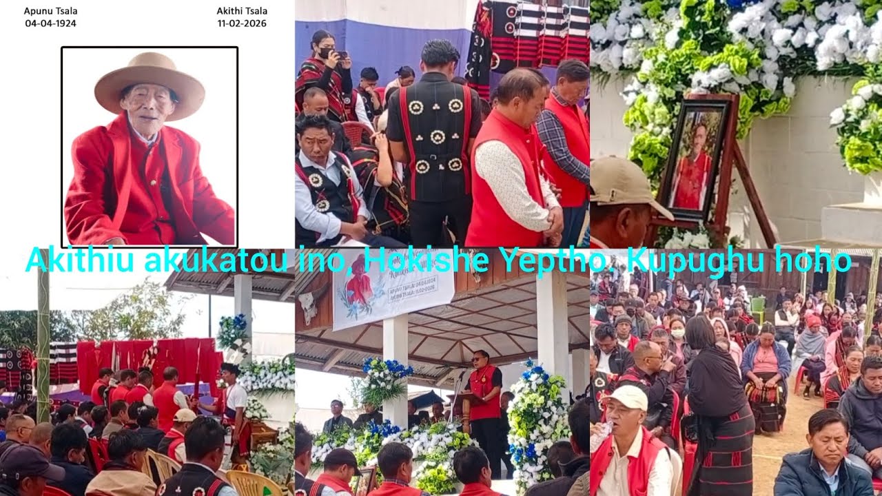 Late Mr, Hokishe Yeptho head GB funeral service  at khukishe village Dt, 12/02/2026.