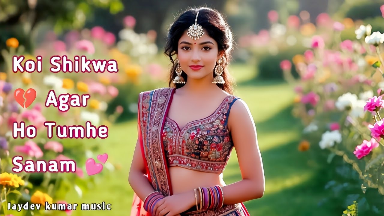 Koi Shikwa Agar Ho Tumhe Sanam 💕 ((Love Song)) 💔 | 90s old bollywood heart touching hindi Song