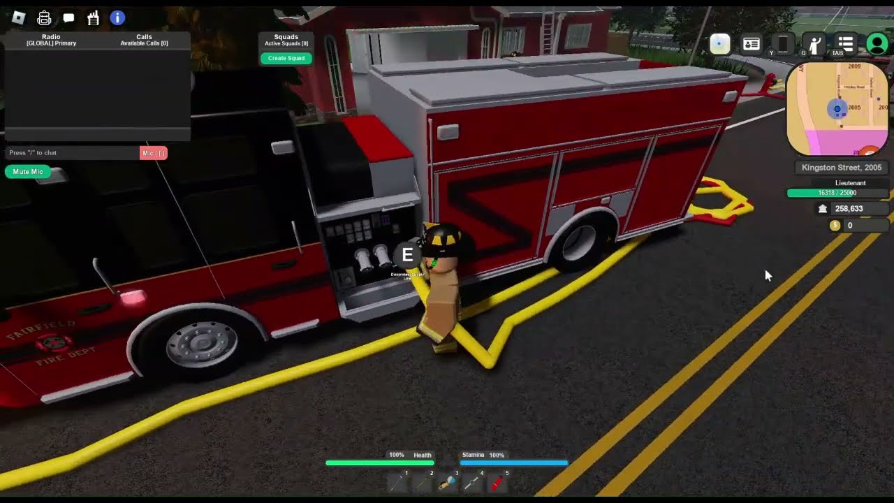 *MOST REALISTIC* firefighter game on Roblox