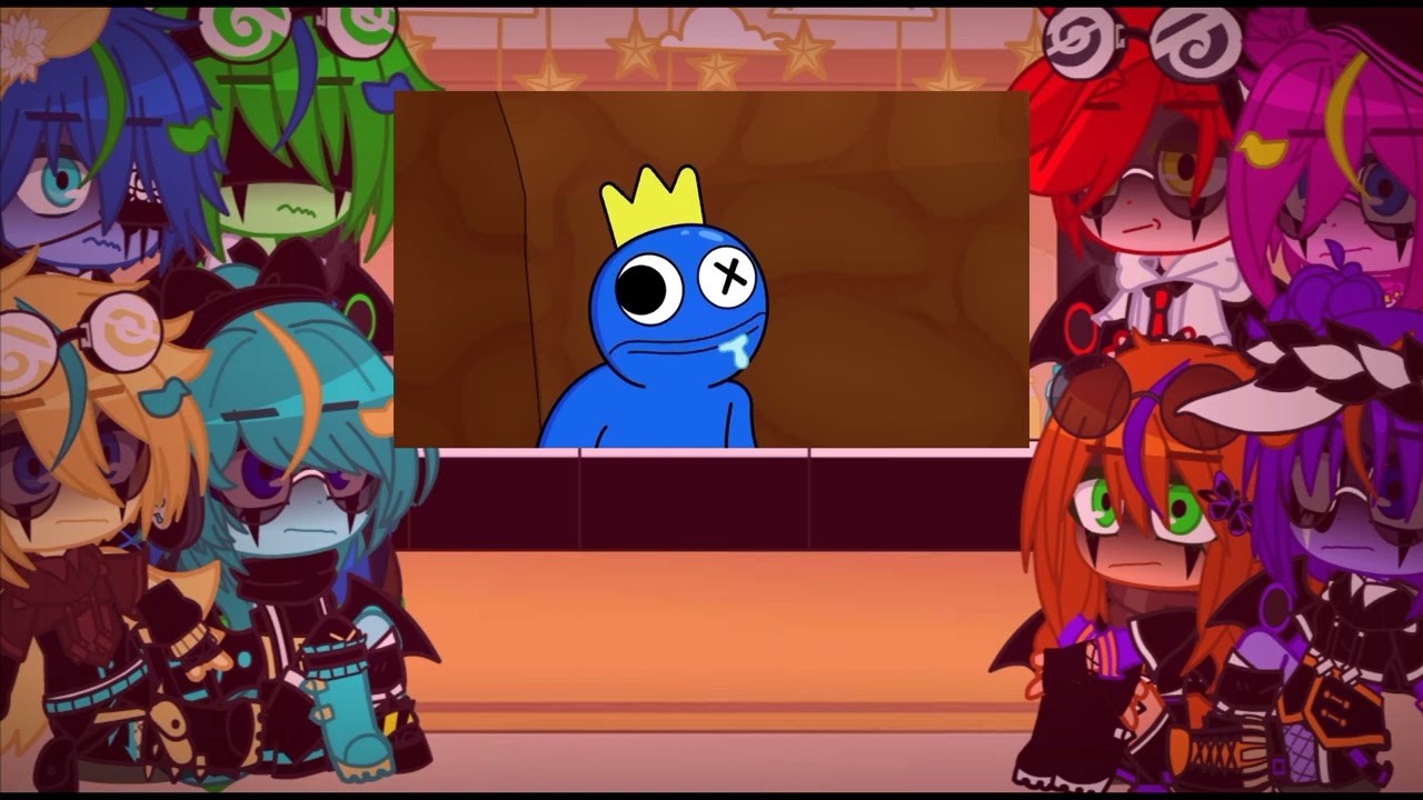 Los Rainbow Friends reaccionan a La venganza de el rechazo 🐜🖤//@Salamandra.AU_Creation //2/2.