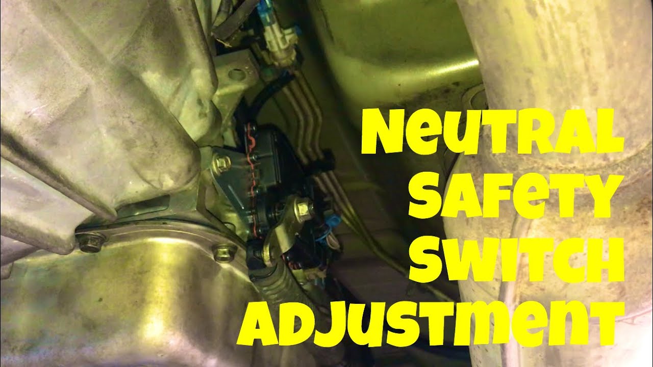 03 Suburban Neutral Safety Switch Adjustment