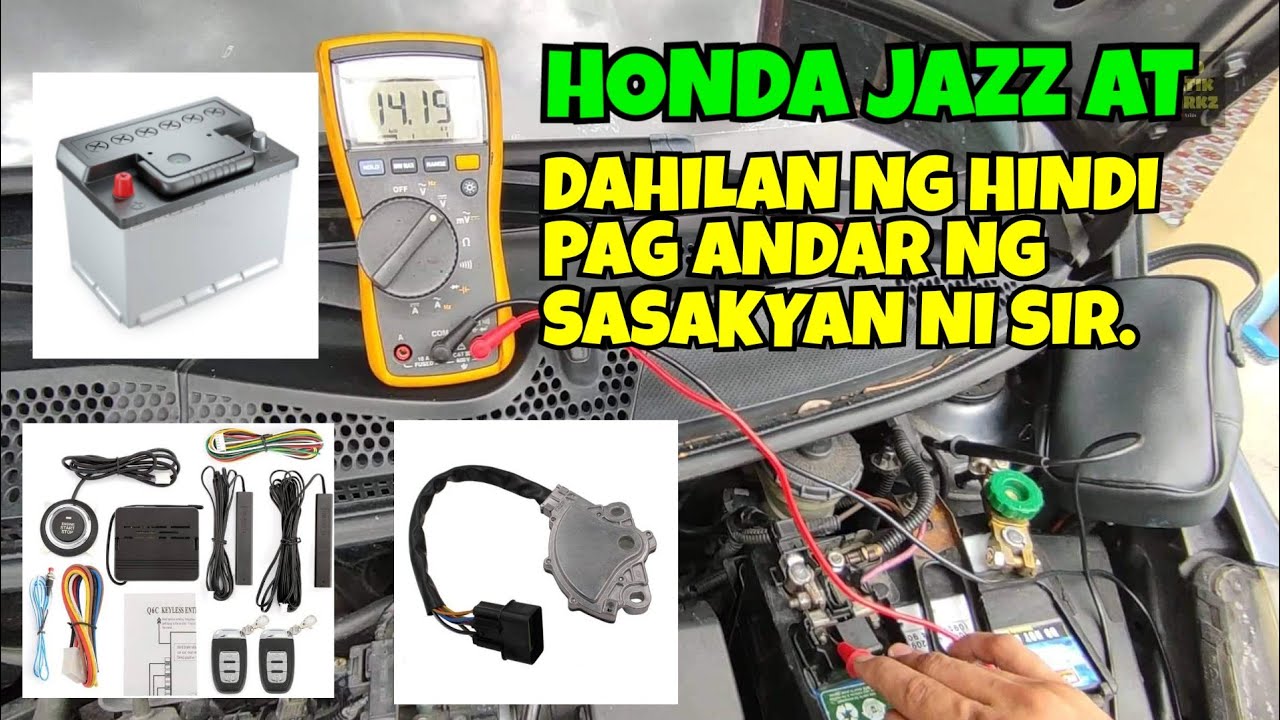 HONDA JAZZ AT - LOW BATTERY ISSUE AND ALARM ISSUE.