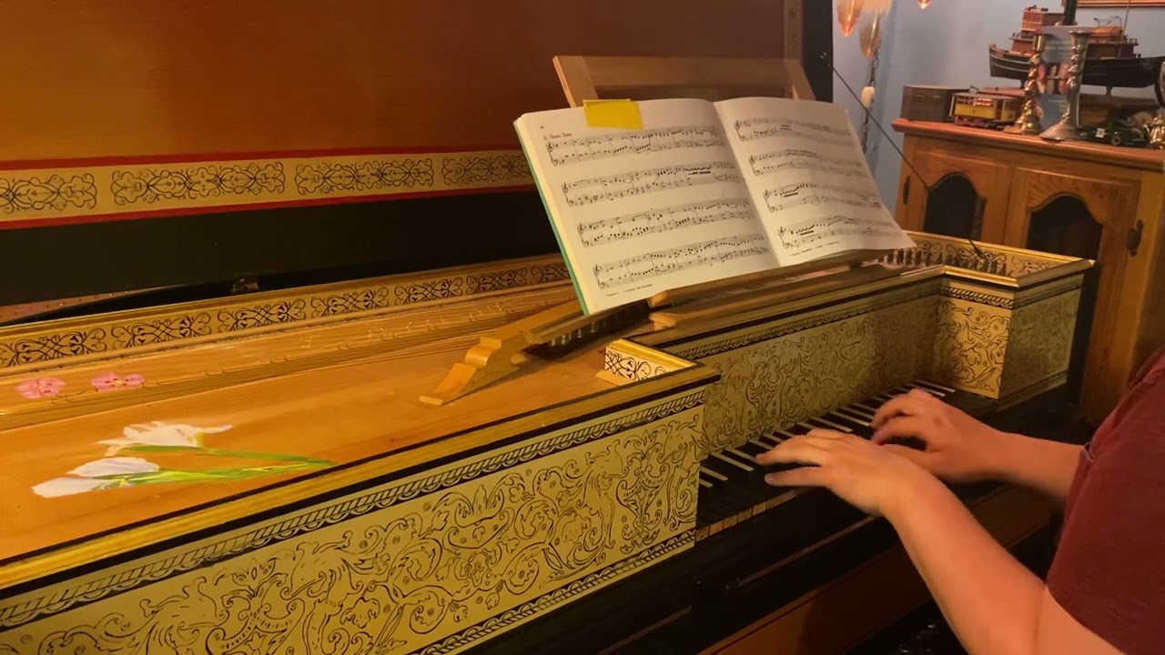 Sandy Fontwit Muselar Flemish Virginal Harpsichord