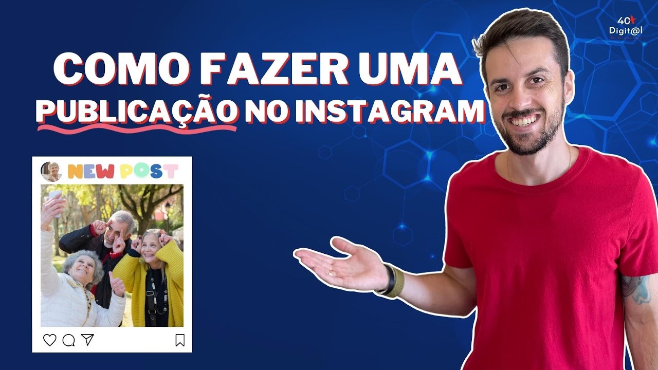 Publicando foto no Instagram