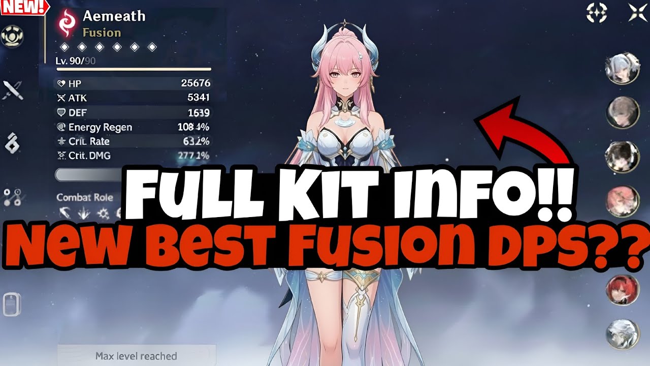 Aemeath FULL KIT Explained &ndash; New Best Fusion DPS?  | Wuthering Waves!!