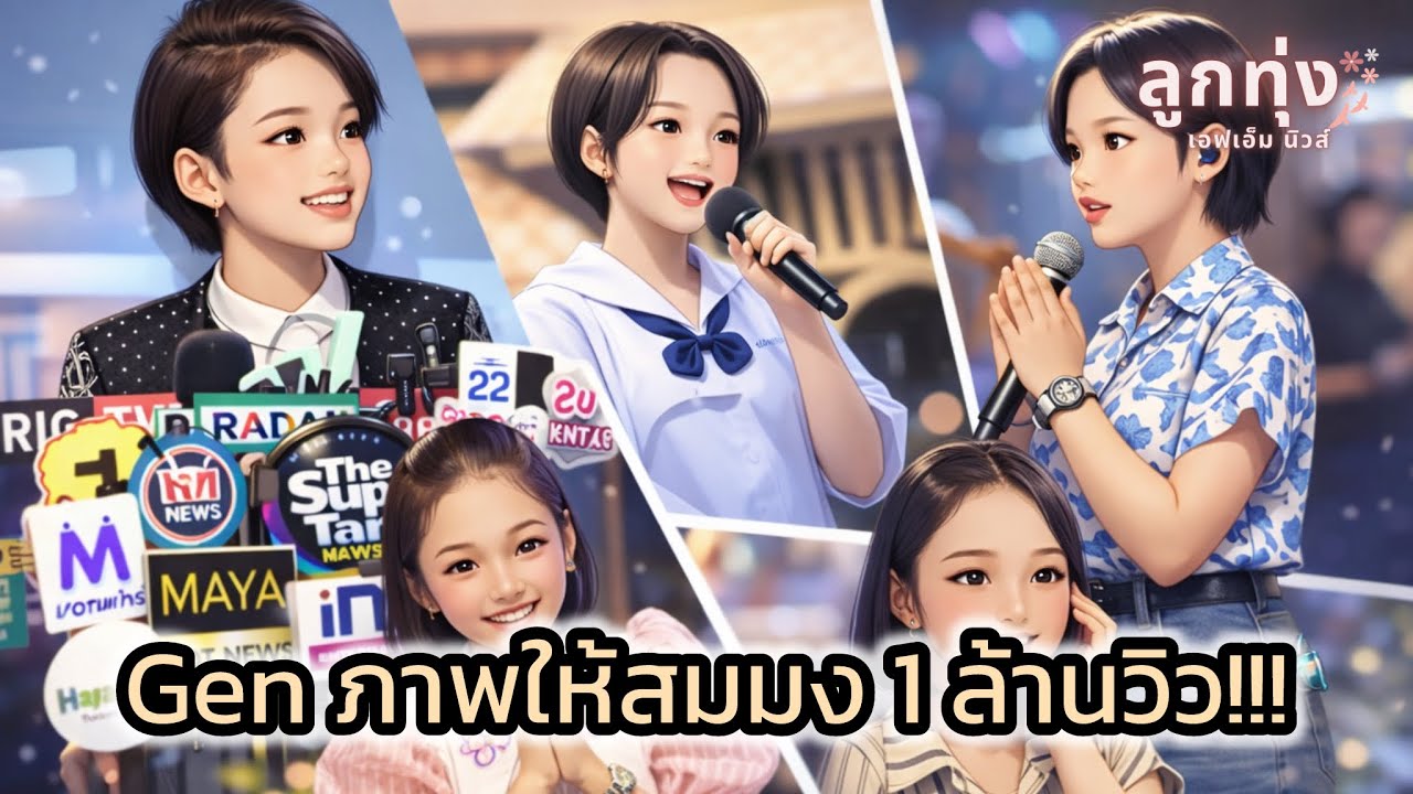 “จากใจต้นข้าว” เดินทางถึง 1 ล้านวิวส์ สมมงศิลปินดาวรุ่งแห่งปี @ ลูกทุ่งเอฟเอ็มนิวส์
