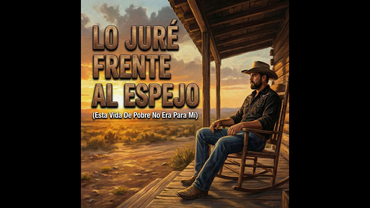 LO JURÉ FRENTE AL ESPEJO (Esta Vida De Pobre No Era Para Mí) – [Corrido Motivacional]