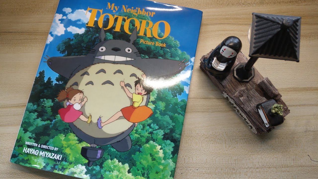 My Neighbor Totoro Picture Book. Full presentation. #flipthrough #totoro #bookcollection